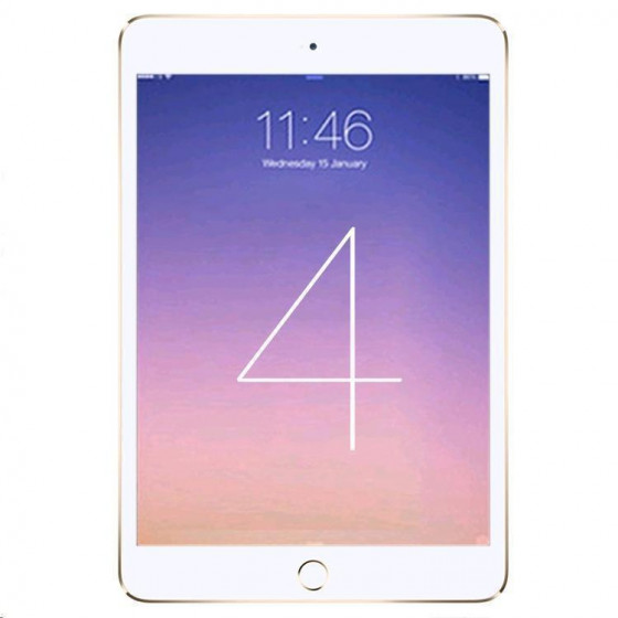 iPad mini 4 (Septembre 2015) 16 Go - Wifi - Or - Sans Port Sim